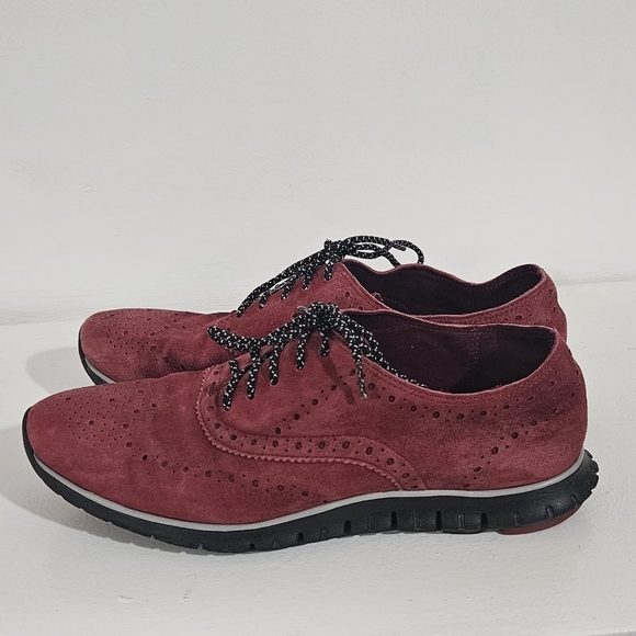 Cole Haan ZEROGRAND women's wing-toe oxford shoes - Picture 4 of 7